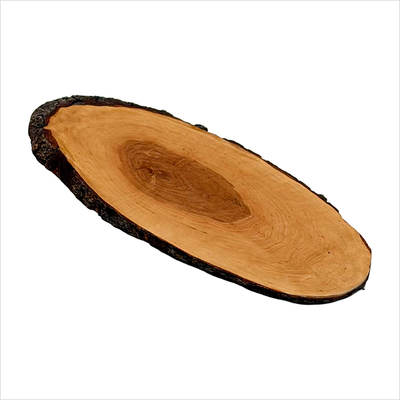 Rindenbrett oval groß (56- 70 cm) (weisen Gebrauchsspuren auf)_seite